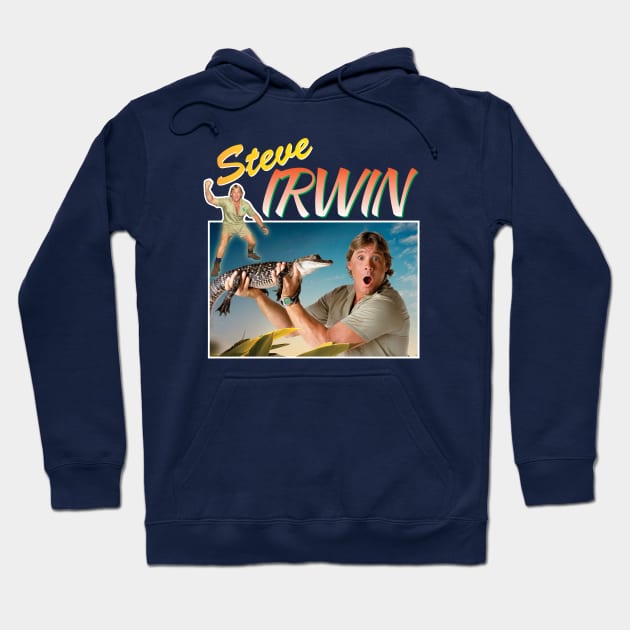 Steve Irwin Montage Hoodie by Rebus28